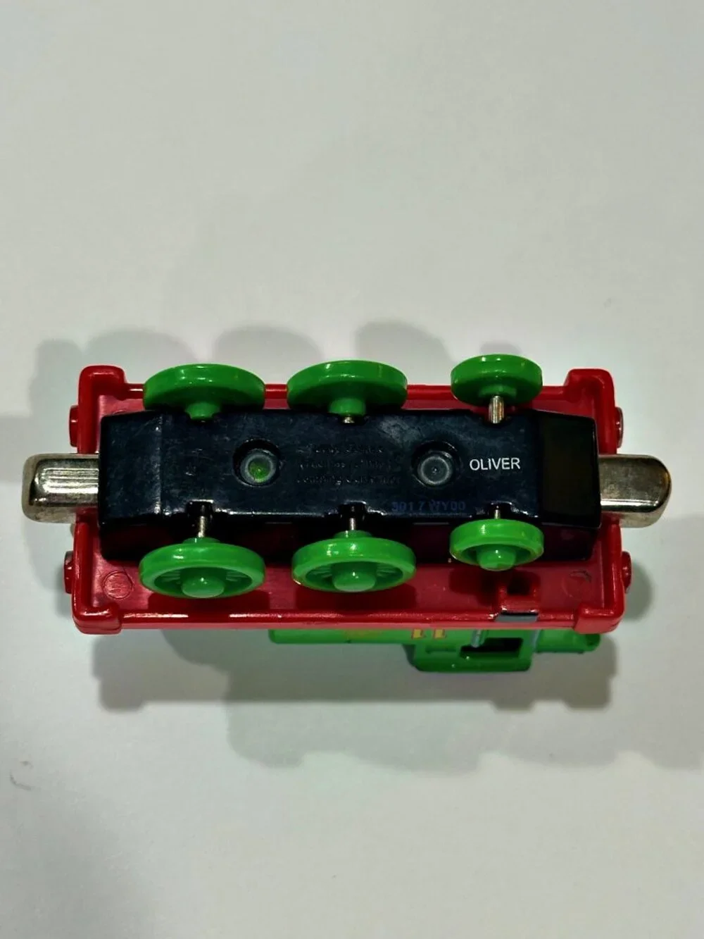 Thomas & Friends Oliver 2006 Take Along Diecast Engine #11 Learning Curve RARE